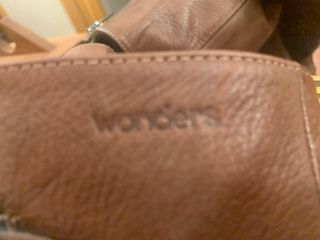 Botas de piel Wonders cordones talla 40