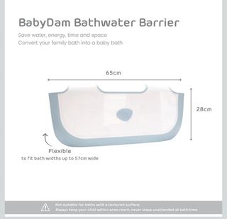 BabyDam Barrera Bañera