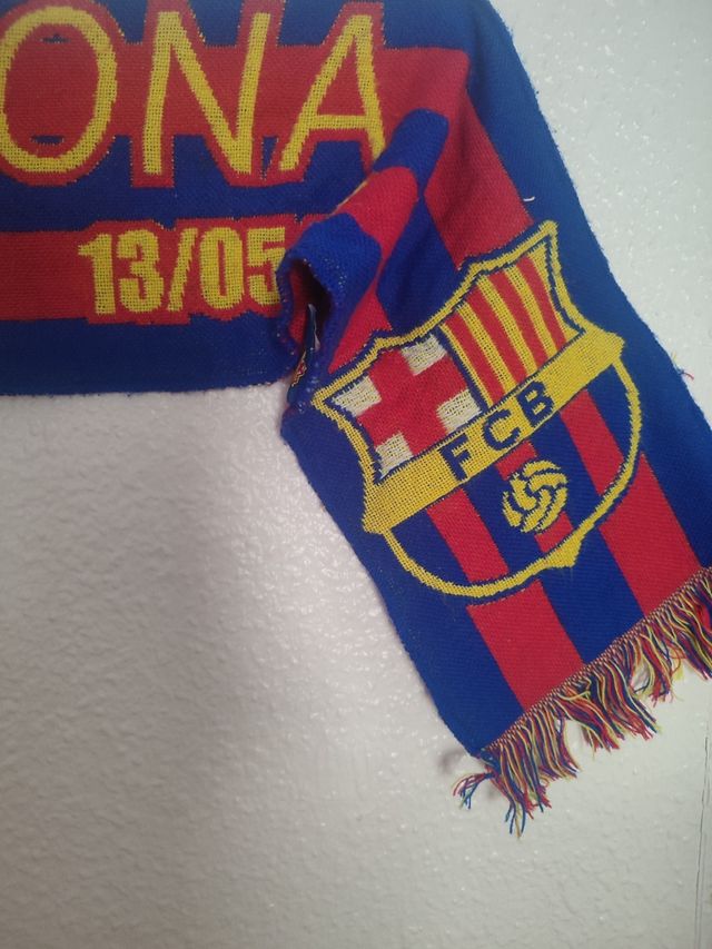 Bufanda FC Barcelona Final de Copa 13/05/09