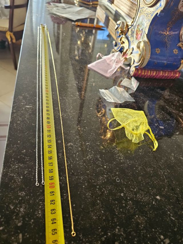 Collane oro e argento