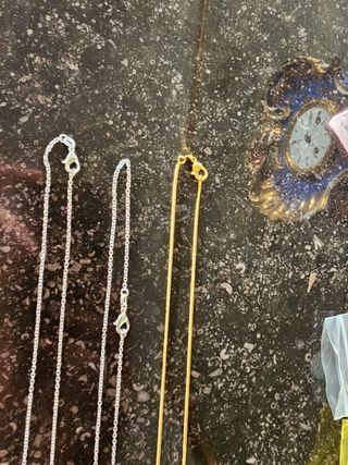 Collane oro e argento