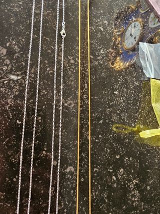 Collane oro e argento