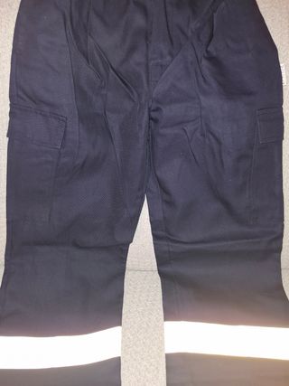 Pantalón ignífugo con reflectantes