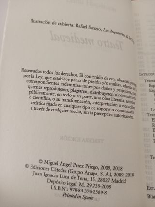 Teatro medieval (Letras hispanicas / Hispanic W...