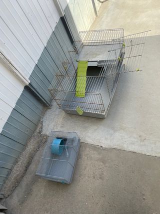 jaulas para mascotas pack de 2 jaulas