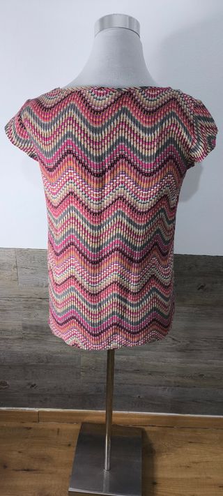 Camiseta multicolor talla XS
