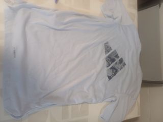 Camiseta Adidas Workout Logo Gris Hombre