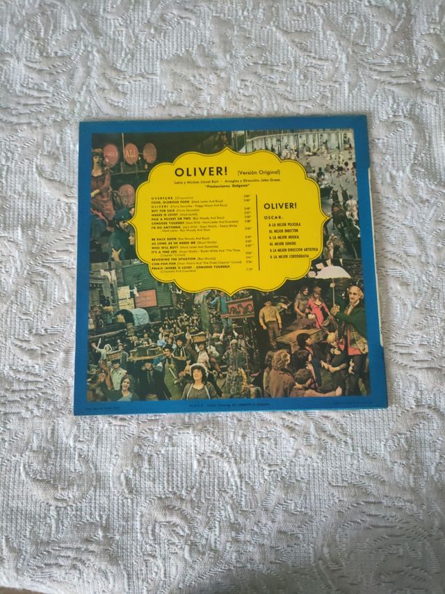 Vinilo Banda Sonora Oliver - Lionel Bart
