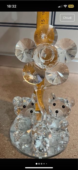 Soprammobili Orsetti Cristallo