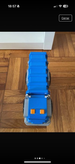 Camión Tonka de Metal Azul