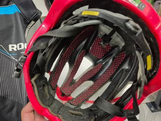 Capacete Kask Protone L Preto/Vermelho