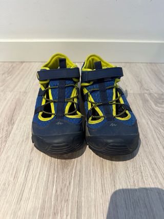 Sandalias Quechua Azul/Amarillo Talla 38