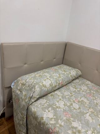 Somier + cabecero de 90