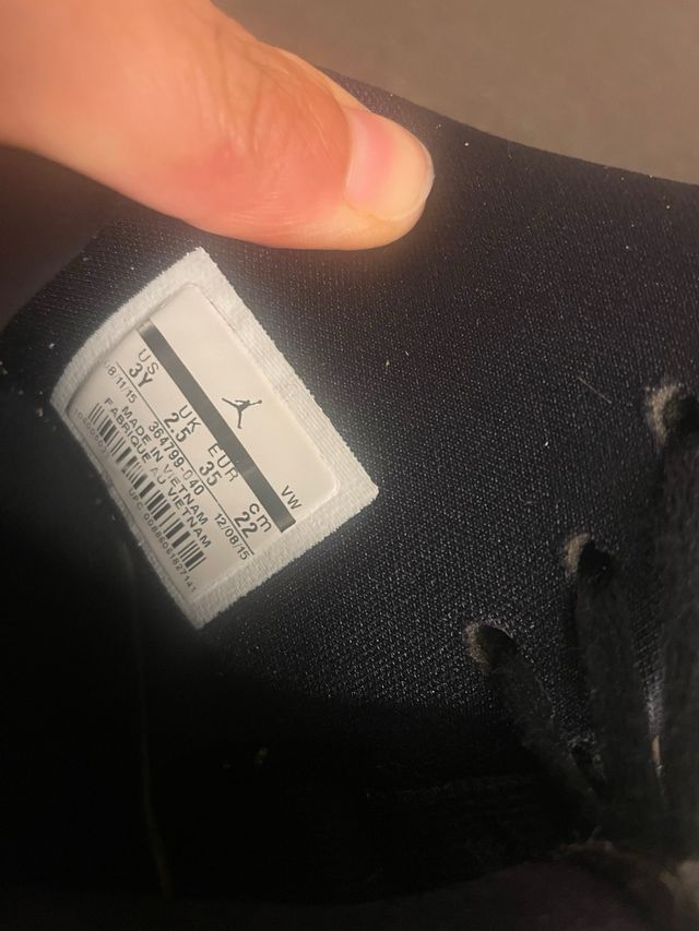 Scarpe Air Jordan bambino numero 35