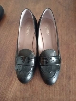 ZENDRA BASIC Zapatos de Salón Tacón Negro