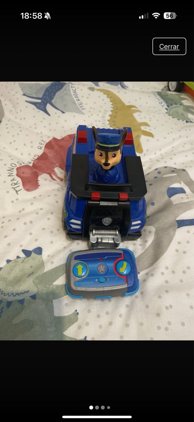 Coche teledirigido Patrulla Canina