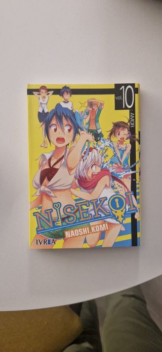 Manga Nisekoi libro 10