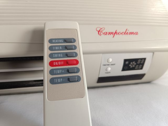 Calefactor 2000w con Mando