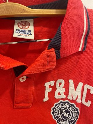 Polo Franklin & Marshall Rojo