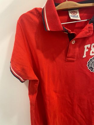 Polo Franklin & Marshall Rojo