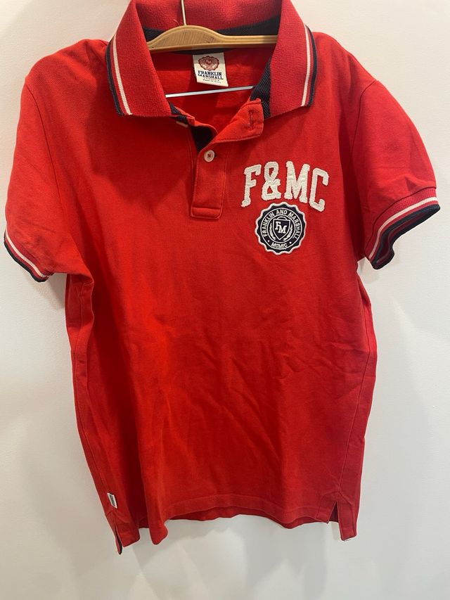 Polo Franklin & Marshall Rojo