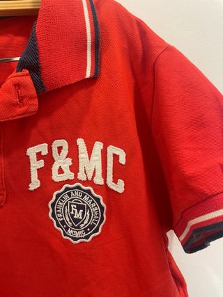 Polo Franklin & Marshall Rojo