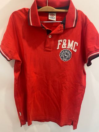 Polo Franklin & Marshall Rojo