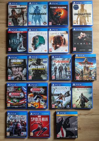 Lote de Juegos PS4