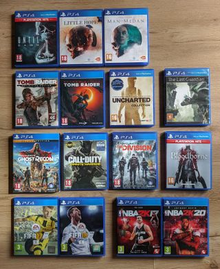 Lote de Juegos PS4 ACTUALIZADO