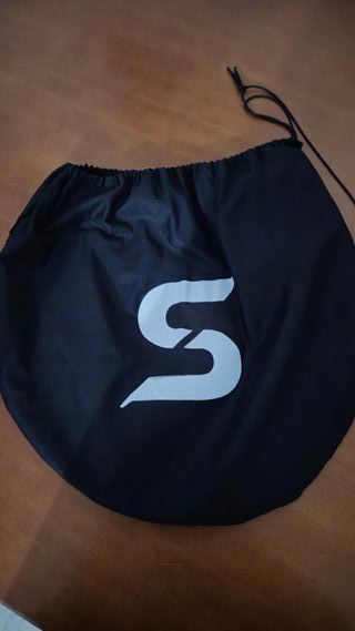 Casco de moto, talla M. Abierto.