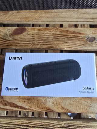 Altavoz Vieta Solaris Portátil Bluetooth Negro