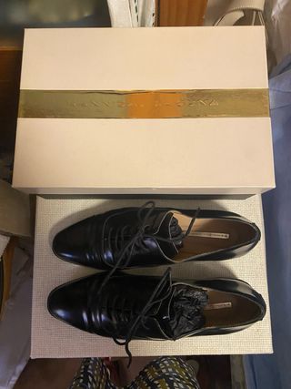 Zapatos Hannibal Laguna Talla 38 Negros