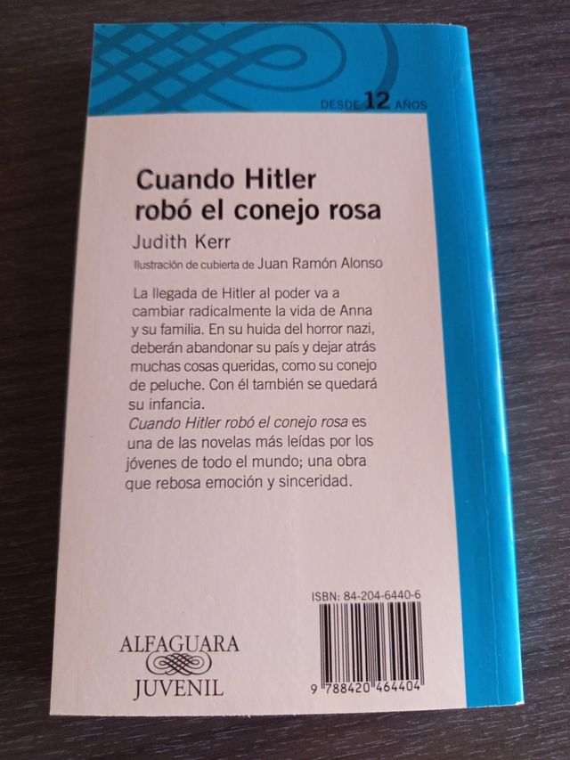 CUANDO HITLER ROBO EL CONEJO ROSA