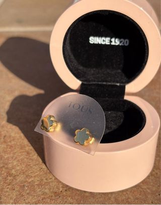 Pendientes Tous Flor Oro 