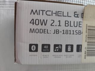 barra de sonido Bluetooth Mitchell & Brown de 40W