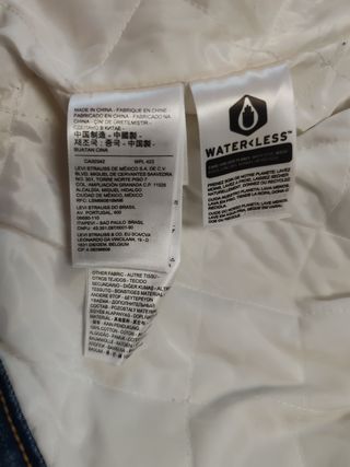 Cazadora Levi's borrego y vaquera Talla L