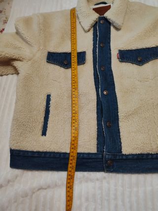 Cazadora Levi's borrego y vaquera Talla L