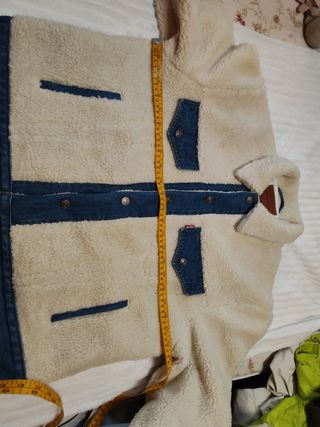 Cazadora Levi's borrego y vaquera Talla L