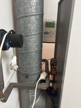 Caldera gasoil usada