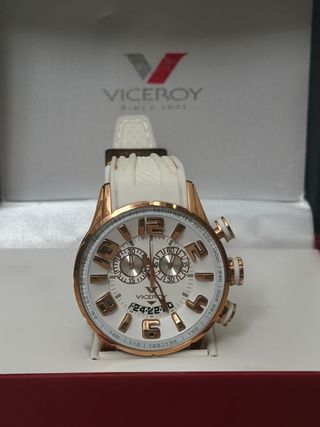 Reloj Viceroy Dorado y Blanco