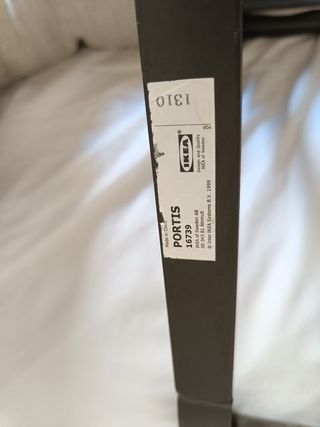 Perchero Ikea Metal Negro