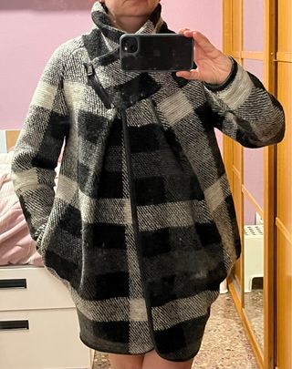 CHAQUETA CRUZADA LANA (2 bolsillos)
