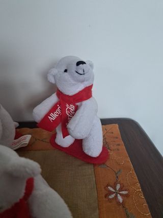 Orsetti peluche Coca-Cola con sciarpe