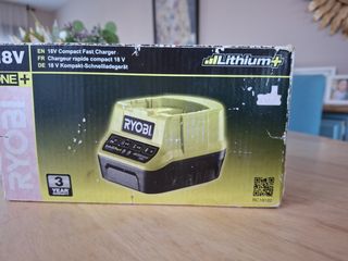 Cargador Ryobi 18V Lithium+