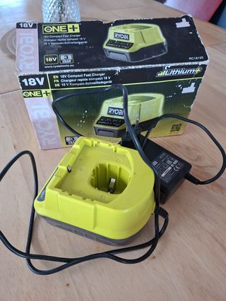 Cargador Ryobi 18V Lithium+