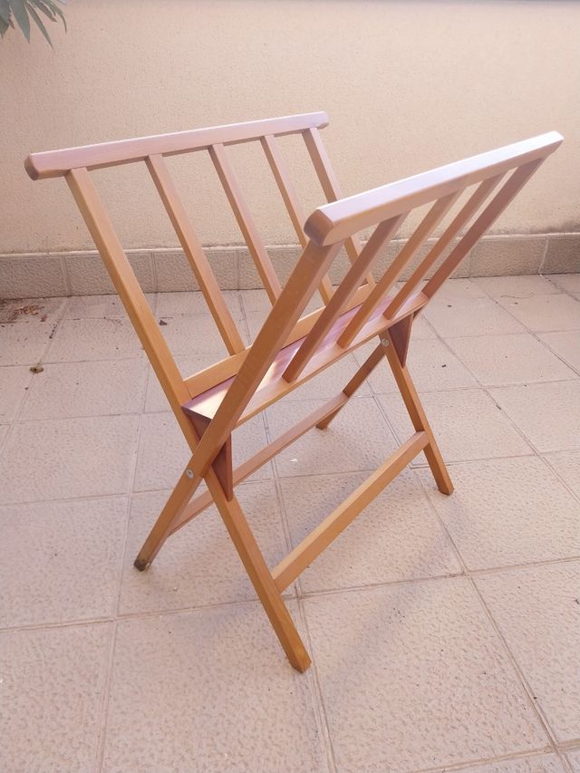 Caballete de madera para óleos