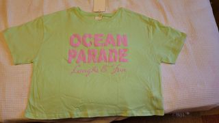 Camiseta verde niña 10-14 años