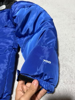 Chaqueta The North Face Azul y Negra