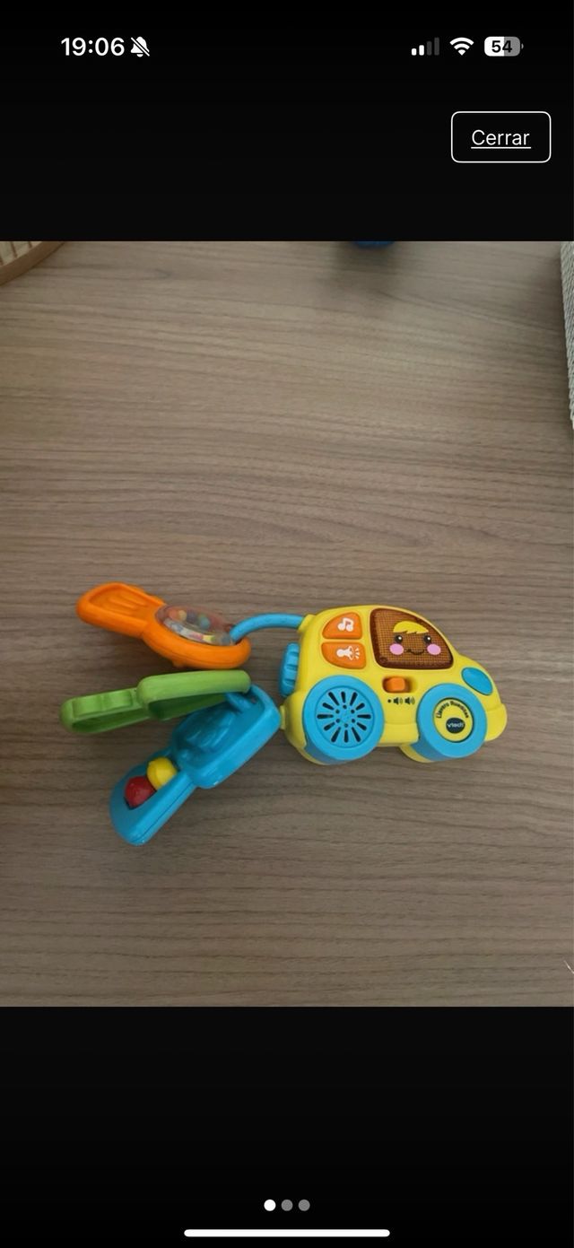 Llavero Vtech para bebé