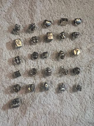 charms Pandora plata